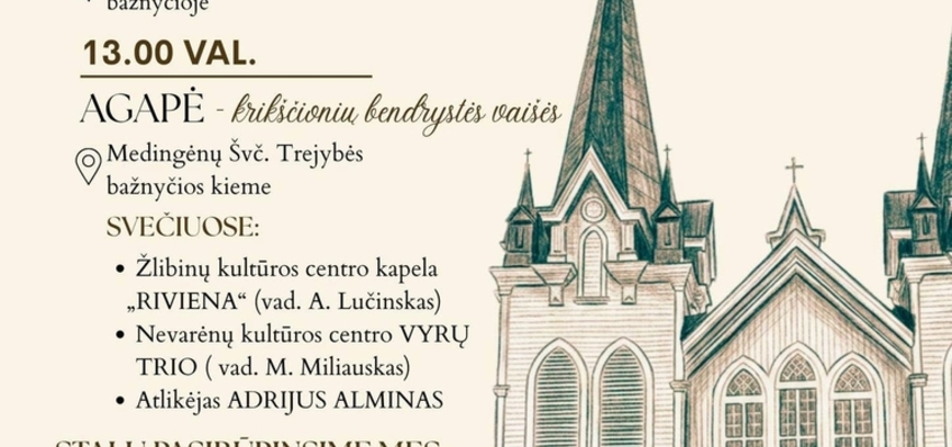 Šv. Kryžiaus išaukštinimo atlaidai Medingėnuose