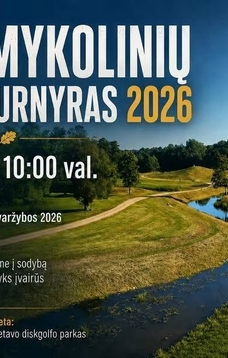 Rietavo Mykolinių Diskgolfo Turnyras 2026