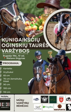 "Kunigaikščių Oginskių Taurės" varžybos!