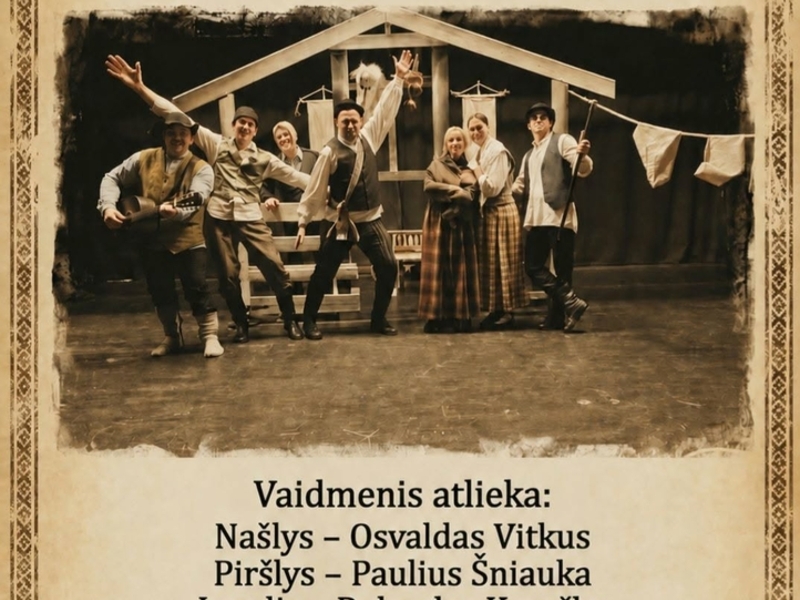 Spektaklis pagal Sofijos Kymantaitės-Čiurlionienės komediją "Kuprotas oželis" 