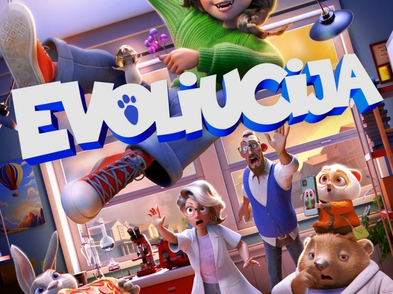 Animacinė nuotykių komedija "Evoliucija"