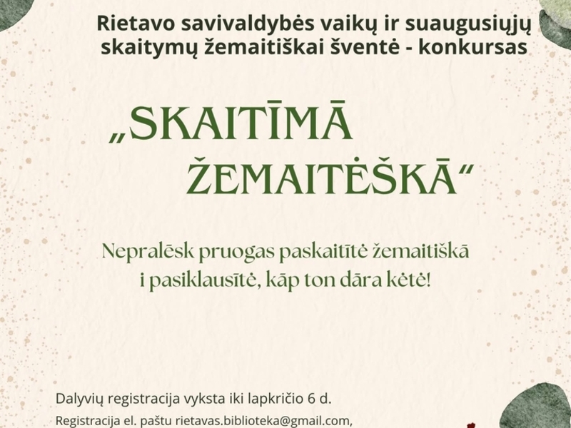 Skaitimai Žemaitėška