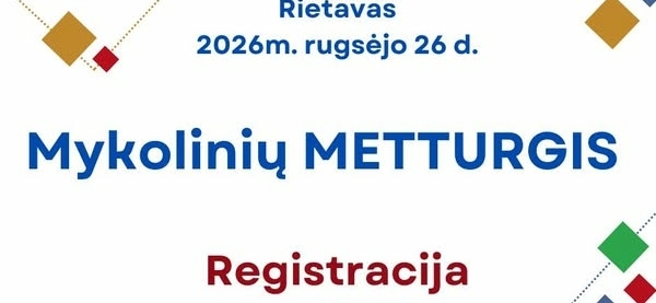 Rietavo Mykolinių metturgis 2026 – registracija prasidėjo